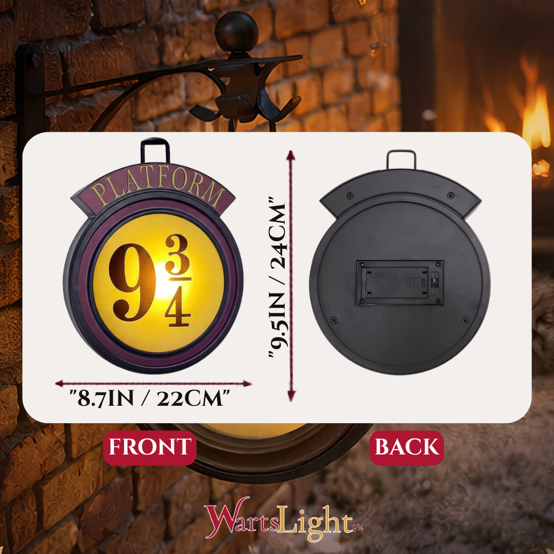 Decorative Lamp Platform 9 ¾