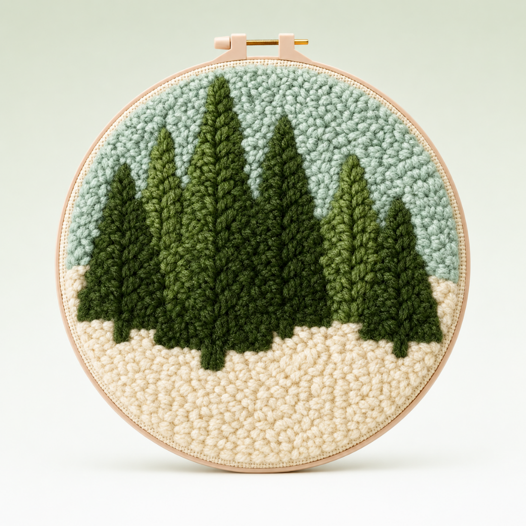 Punch Needle Embroidery Kit